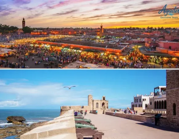 Circuit privé de 2 jours – Marrakech et Essaouira entre histoire et océan