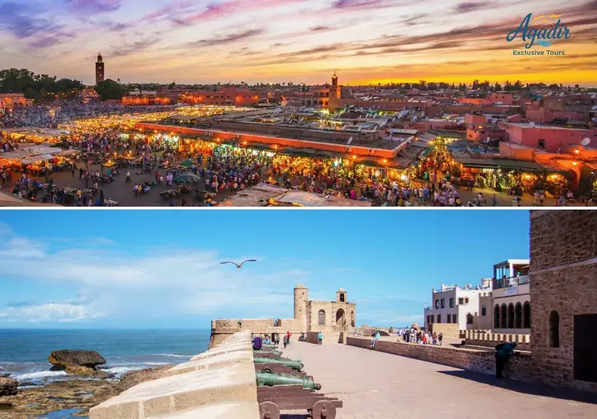 Circuit privé de 2 jours – Marrakech et Essaouira entre histoire et océan