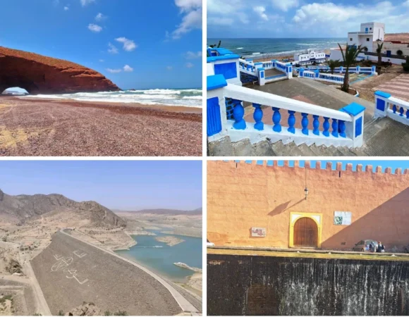 Circuit Privé 2 Jours Legzira, Sidi Ifni, Guelmim & Tiznit depuis Agadir